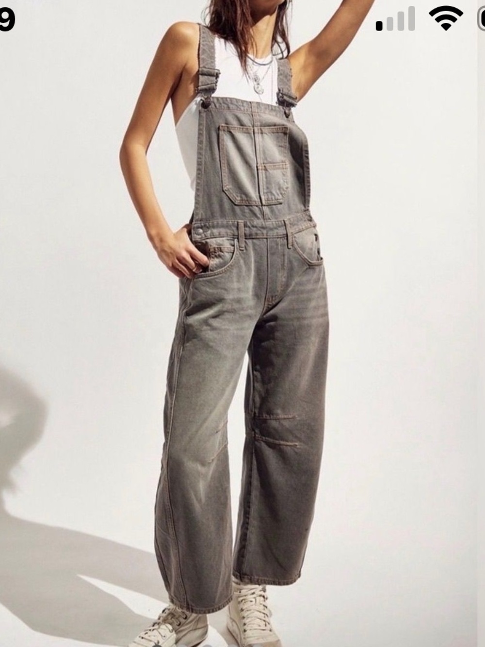 We The Free Goodluck Barrel Overalls. Size XSmall